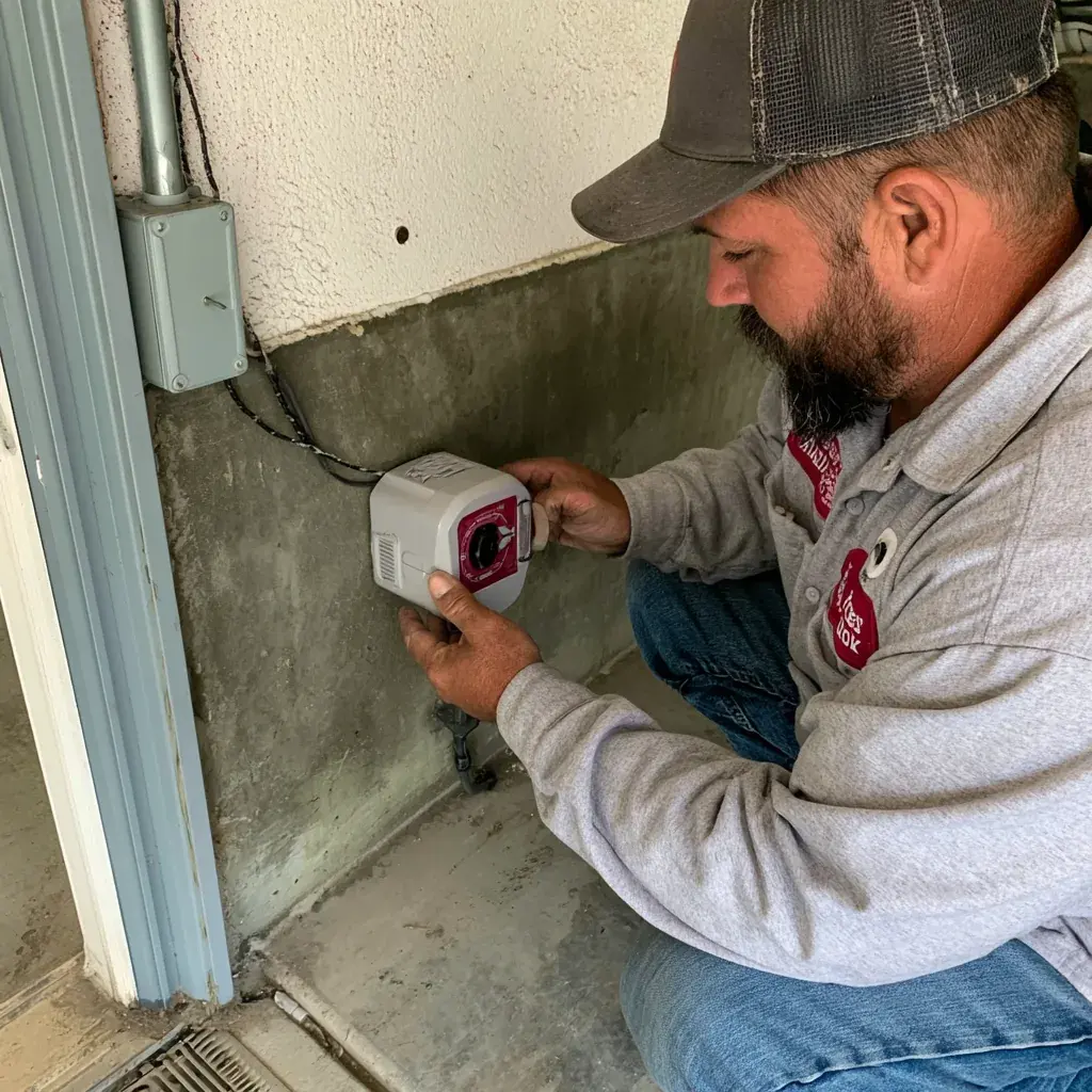 Salt Air Garage Door Corrosion In Carlsbad